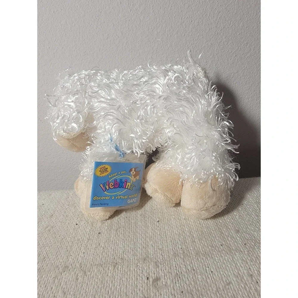 Webkinz Lamb Plush Ganz HM201 Sealed Unused Secret Code Stuffed Animal NWT Sheep